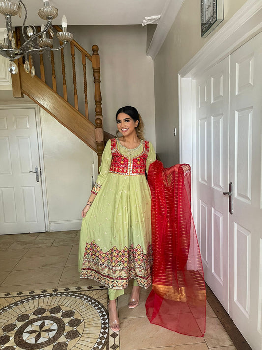 Afghan Style Frock