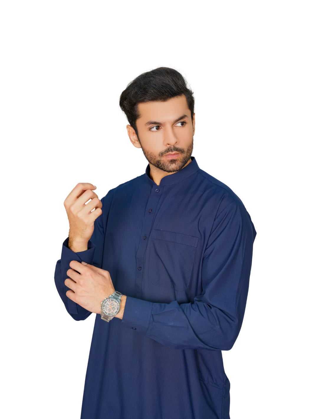 Al-Qaisar Men’s Plain Shalwar Kameez Wash And Wear Premium Quailty Fabric
