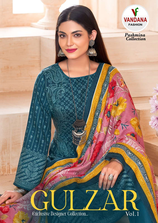 Gulzar Vol.1 Pashmina Digital Print By Vandana Fashion